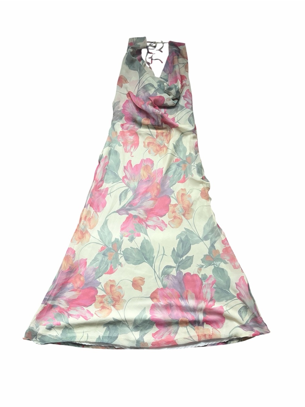 Peppermayo Role Model Maxi Dress Cowl Neck Maxi Dress in Yellow Peony size 8 - Picture 4 of 9
